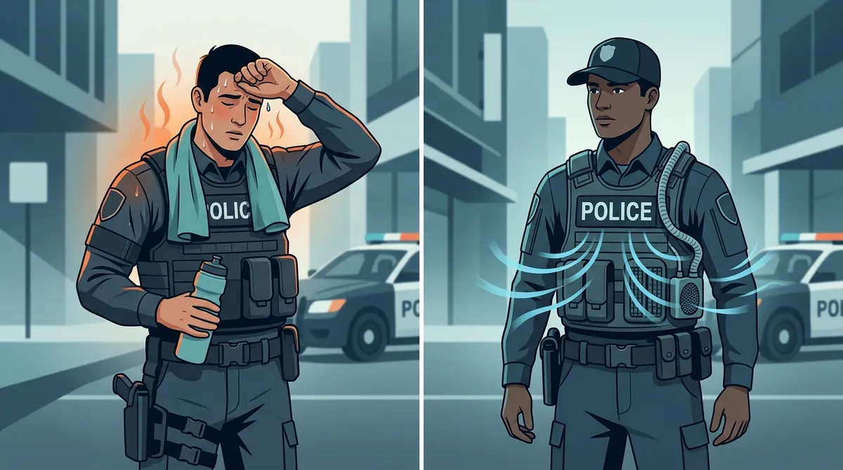 preventing heat exhaustion on duty