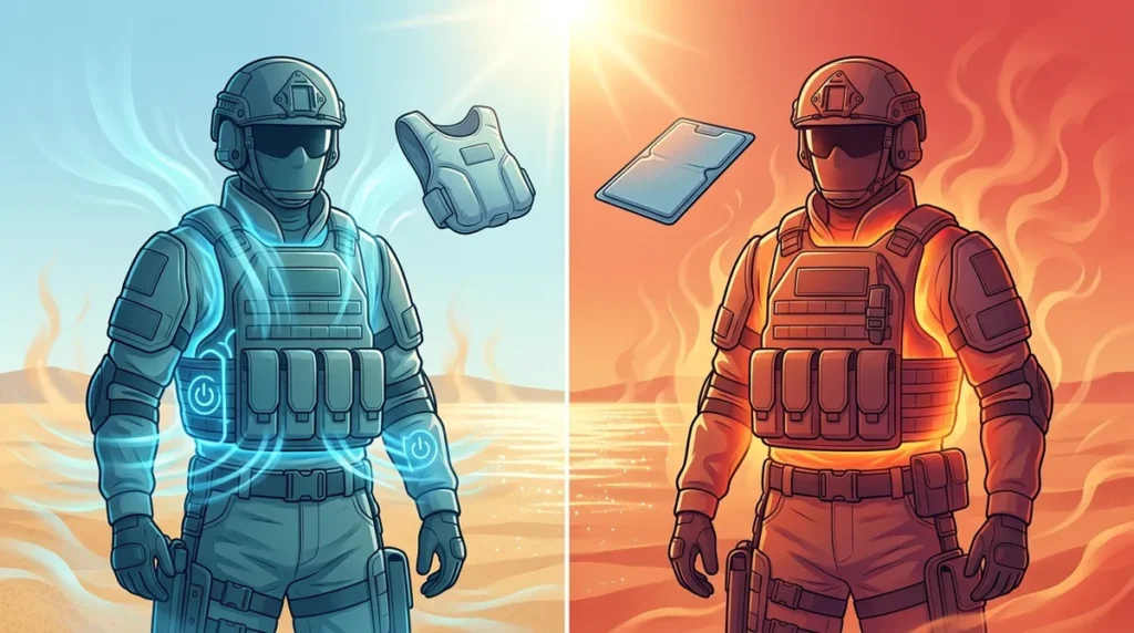 Ventilation Vests vs. Passive Inserts: Which Cooling Device Wins?