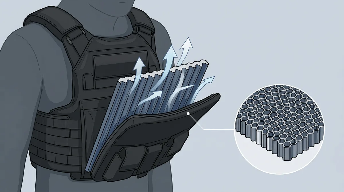 how to add ventilation to body armor
