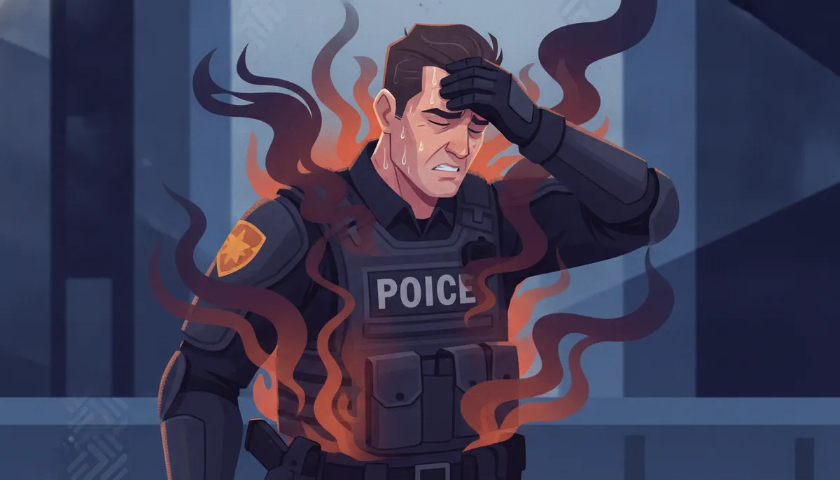 staying cool improves officer safety