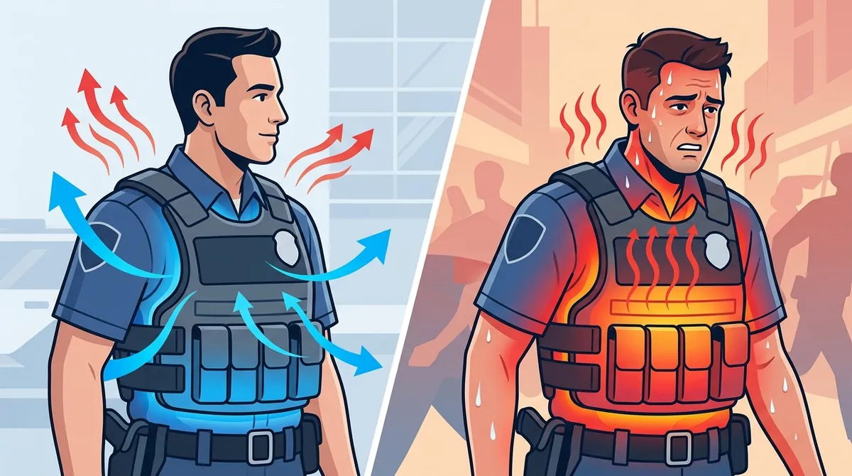 staying cool improves officer safety