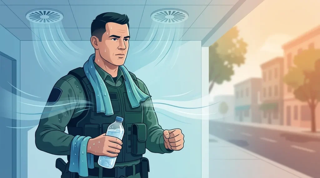 How to Reduce Core Body Temperature on Patrol
