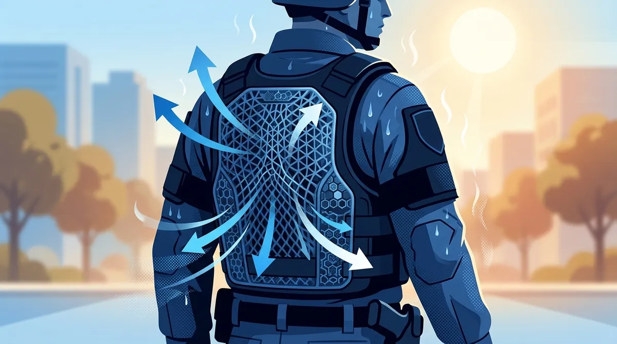 body armor liner for hot weather