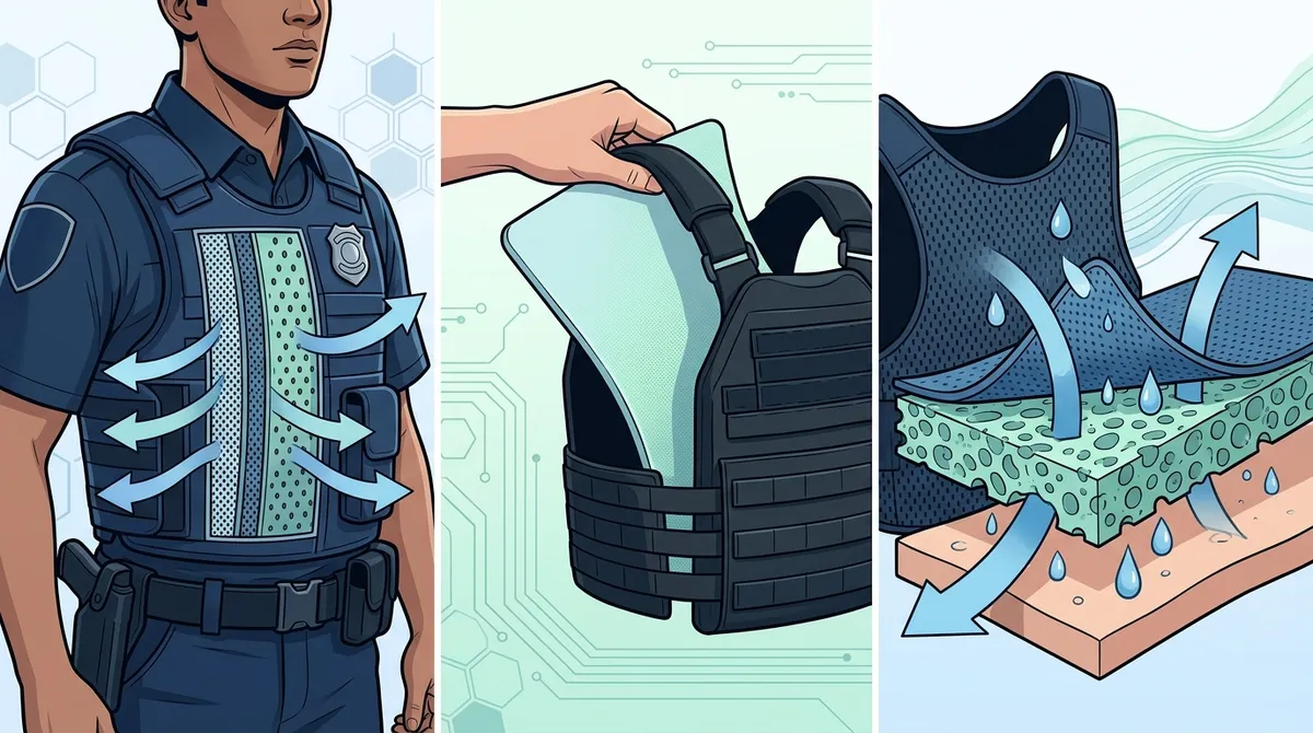affordable body armor cooling solutions