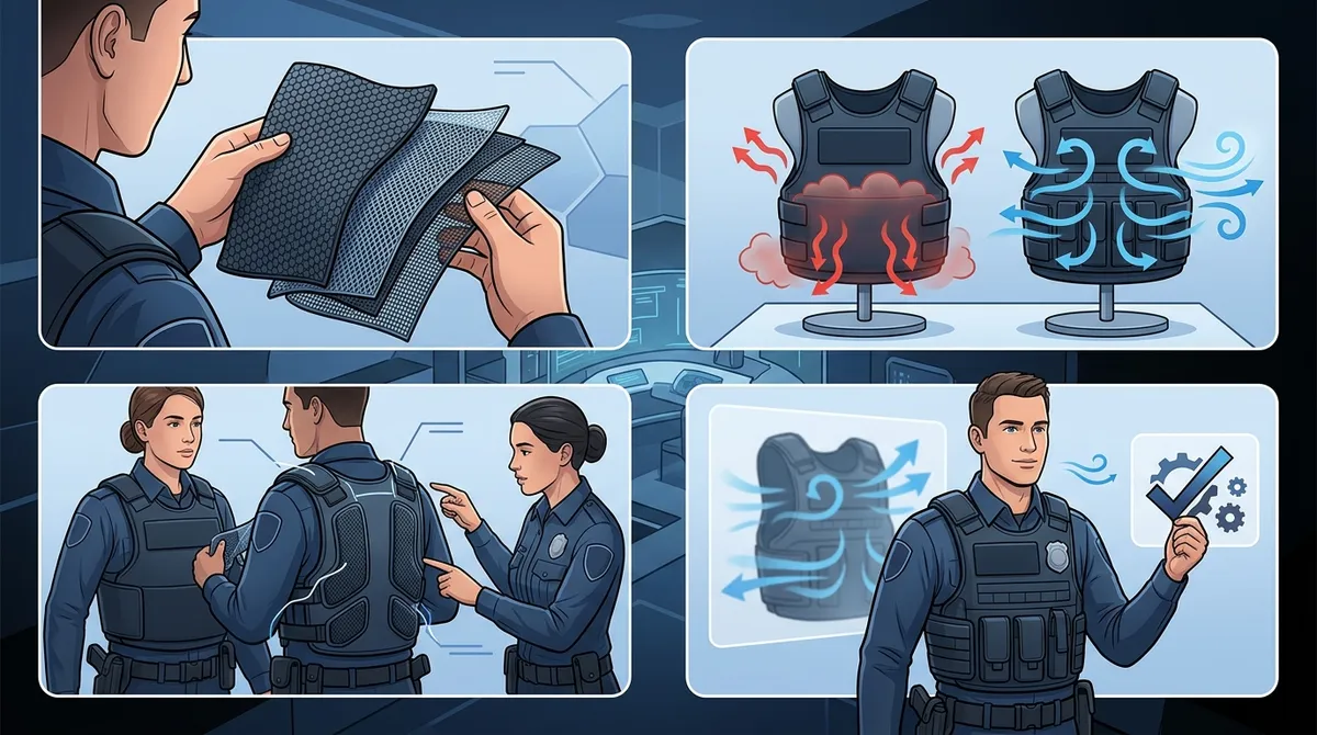 breathable body armor accessories