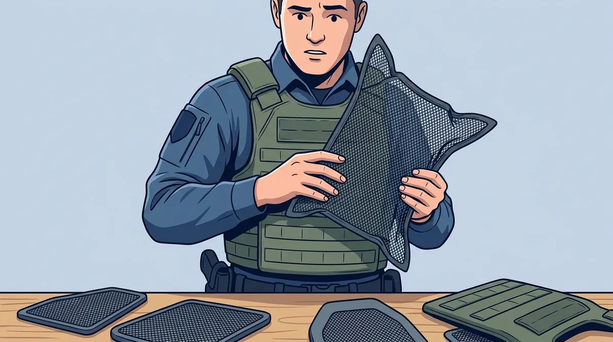 ventilation spacer for body armor