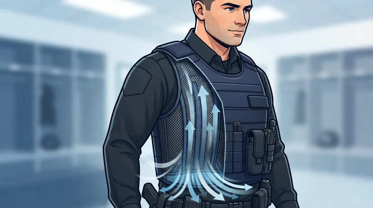 wearing body armor in hot weather