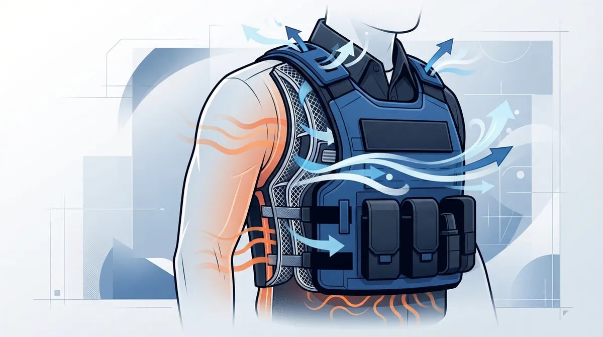 why do police officers overheat on duty