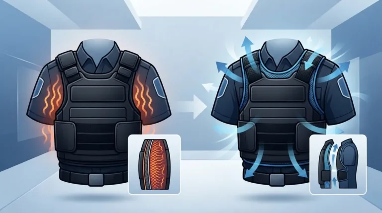 How to Stop Overheating Under Body Armor on Duty