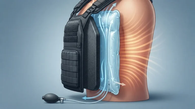 How Does a Bulletproof Vest Inflatable Cooling Pad Work?