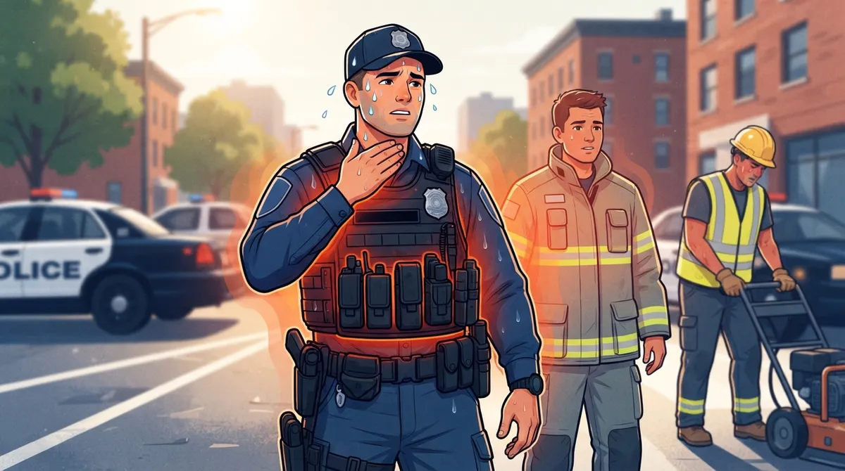 heat exhaustion law enforcement statistics