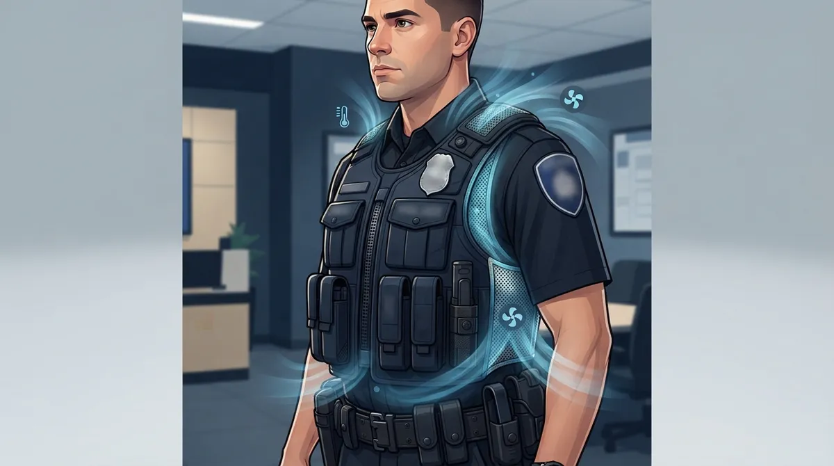 police vest cooling