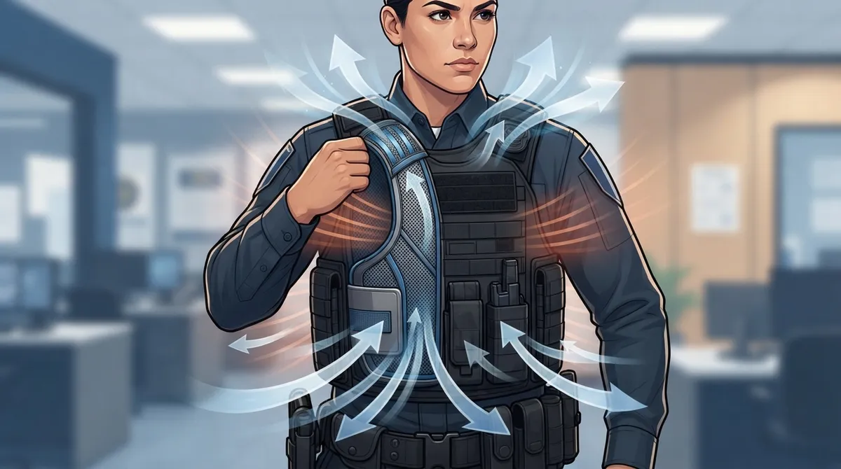 body armor overheating dangers
