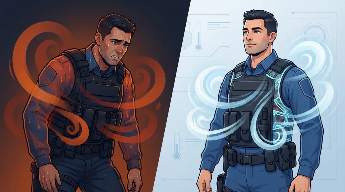 BluHalo vs other body armor cooling systems