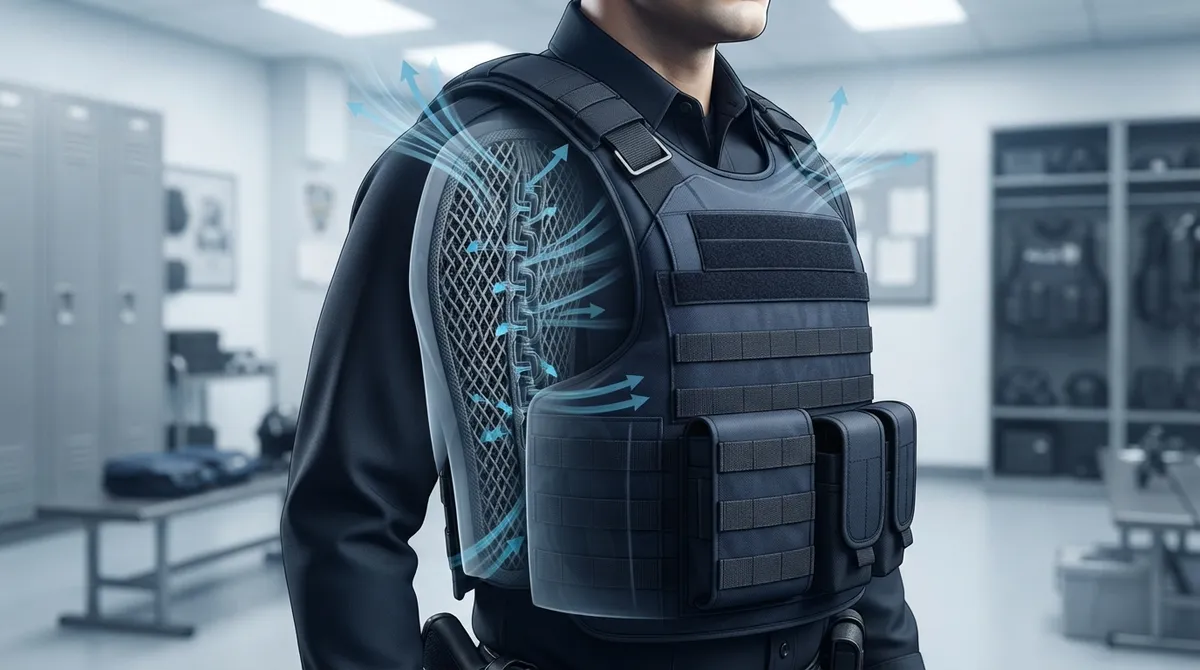 BluHalo police vest ventilation