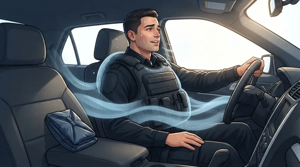 How Does BluHalo Police Vest Ventilation Beat the Heat?