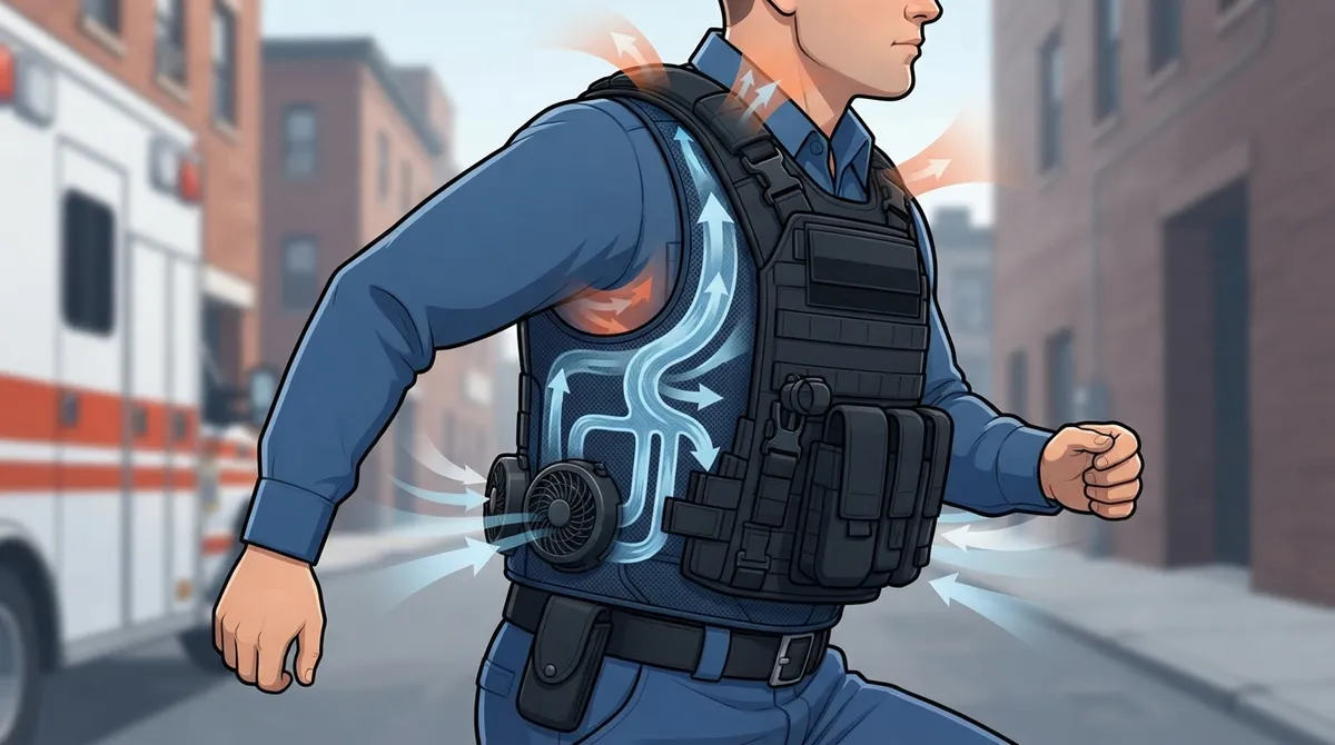 EMS vest cooling fan