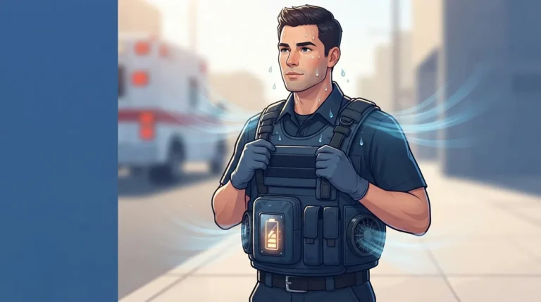 EMS Vest Cooling Fan: Stay Cool on Every Call