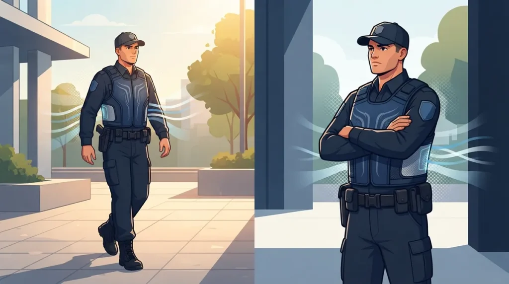 Fan Cooling vs. Passive Vests: Best Security Gear?