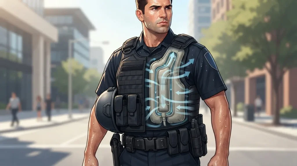 Police Officer Gear: Cooling Vests That Beat the Heat
