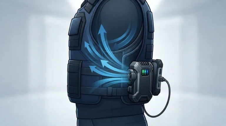 How to Use a Blufano Body Armor Fan for All-Day Cool