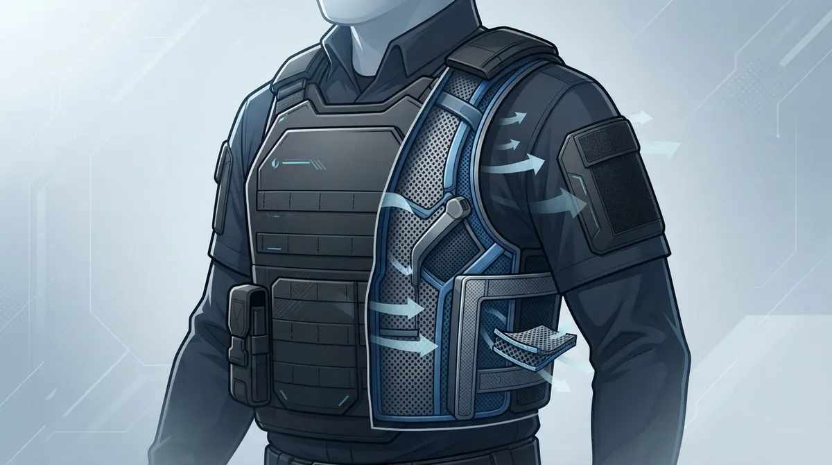 active vs passive body armor cooling