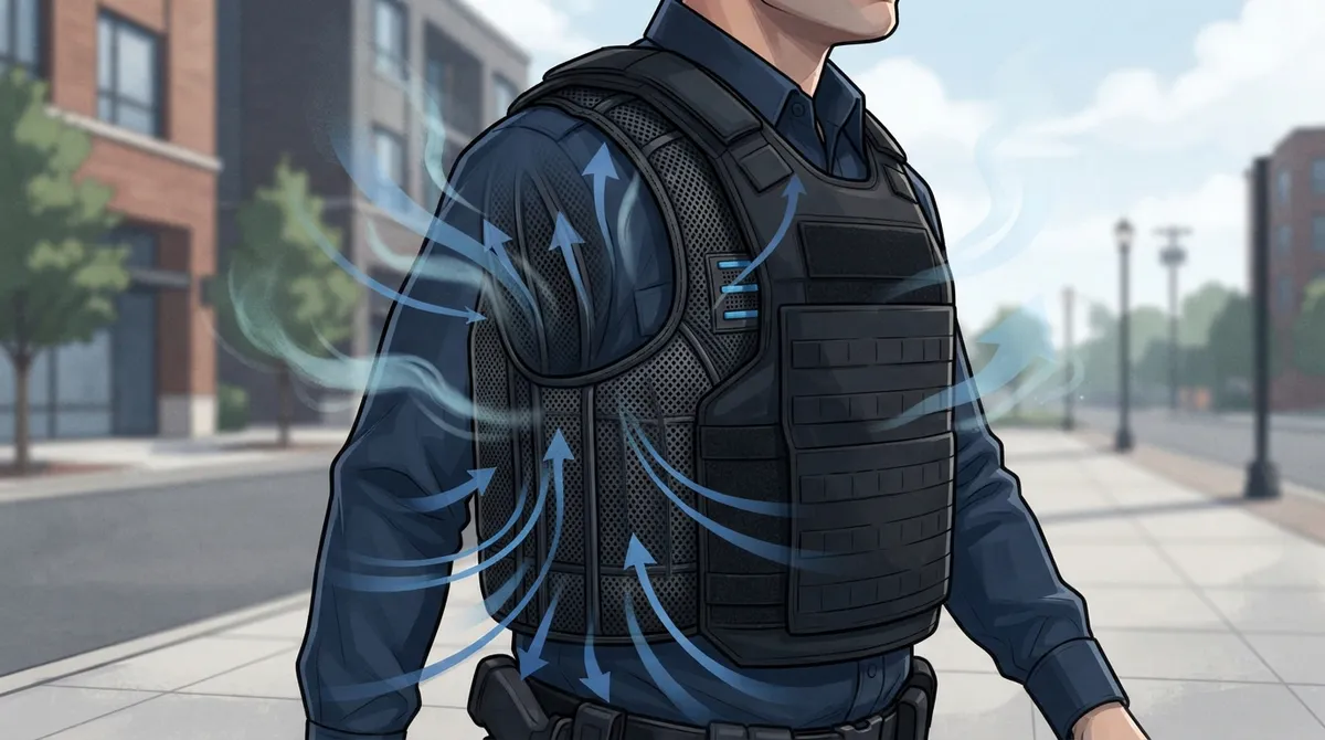 body armor smells like sweat