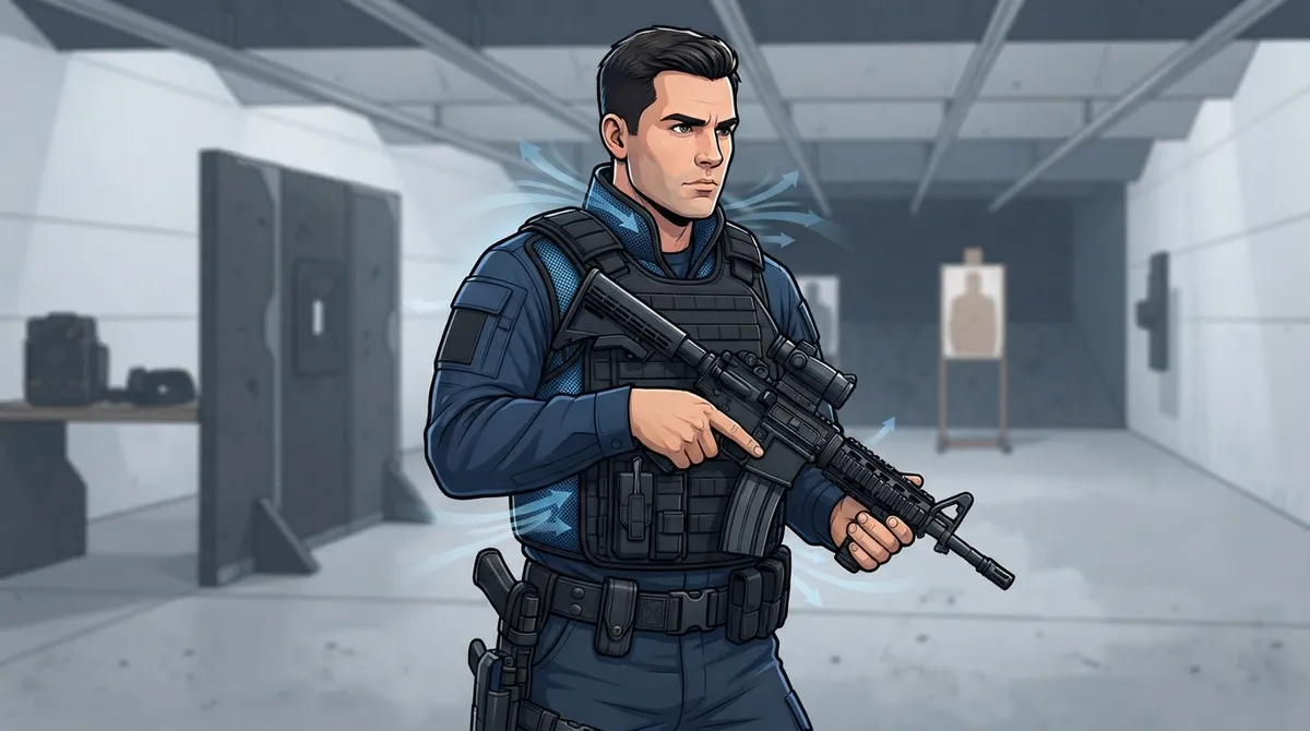 bulletproof vest cooling system