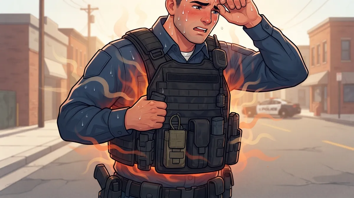 keeping cool on summer patrol