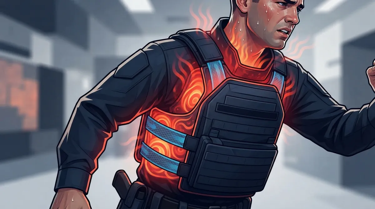 staying cool in a plate carrier