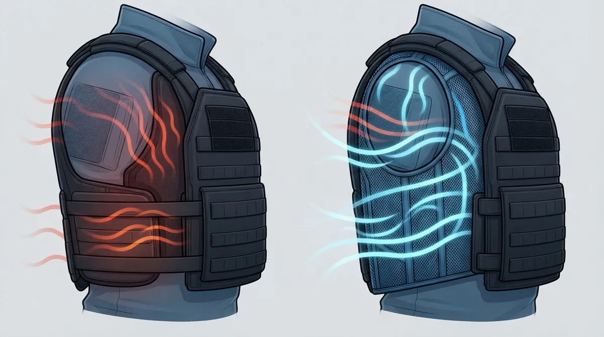 staying cool in a plate carrier