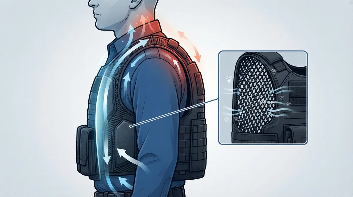 correctional officer cooling vest