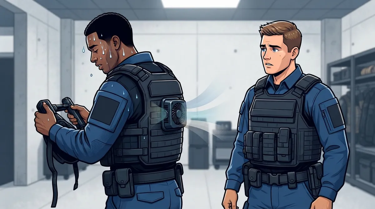 lightweight body armor fan
