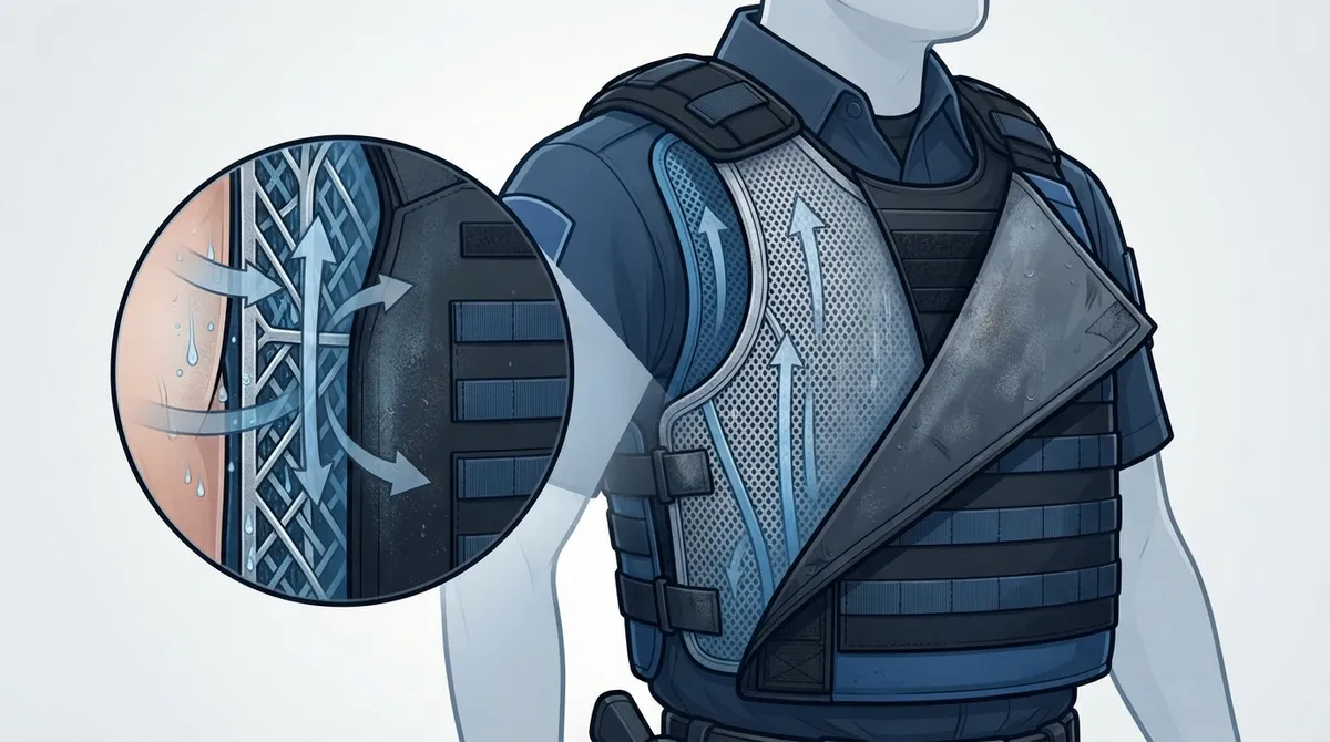 does sweat damage body armor