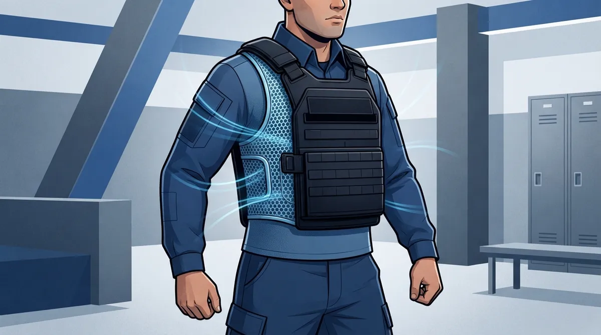 body armor heat rash