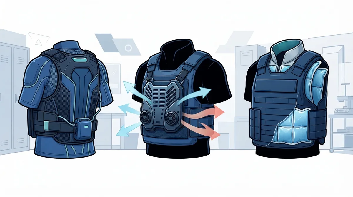 how to choose a body armor cooling device