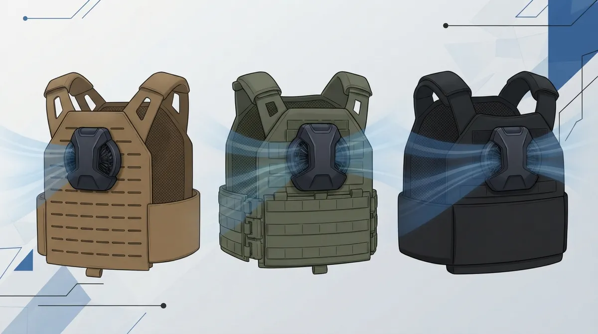 cooling fan that fits any body armor